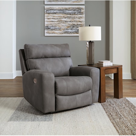 Power Recliner with Adjustable Headrest