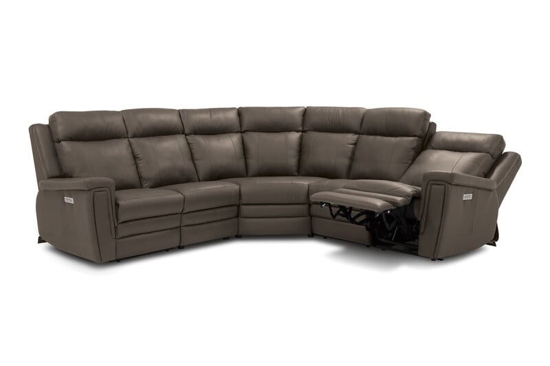 Asher 5-Seat Power Reclining Sectional Sofa