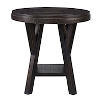 Transitional End Table