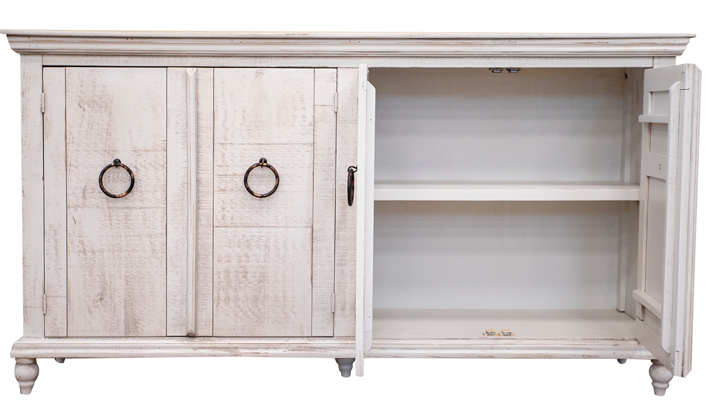 International Furniture Direct Capri 4-Door Console