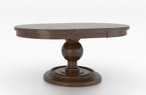 Farmhouse Customizable Oval wood table