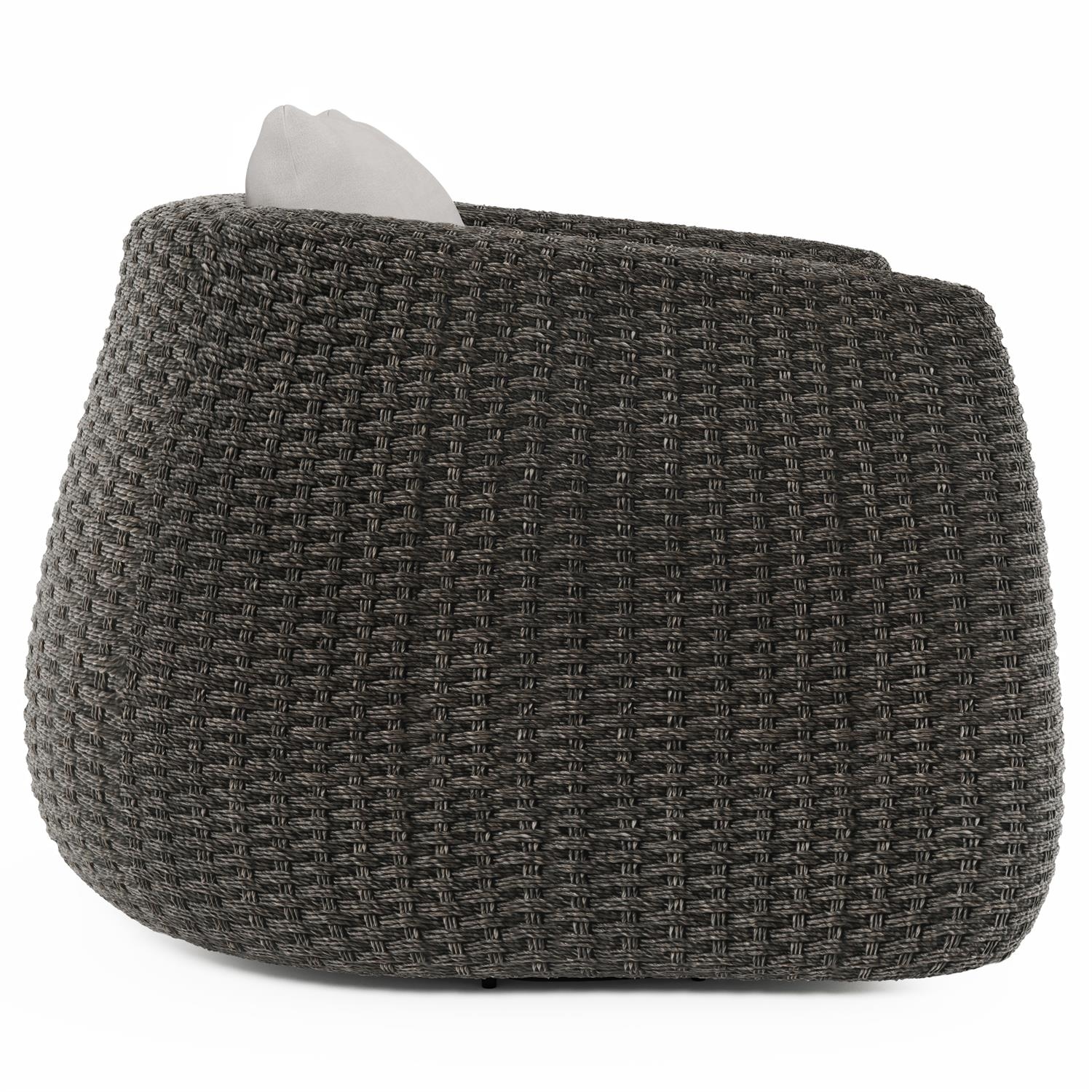 Woven Outdoor Swivel Chair