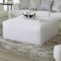 Contemporary Square Cocktail Ottoman