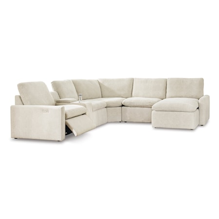 6-Piece Power Reclining Sectional