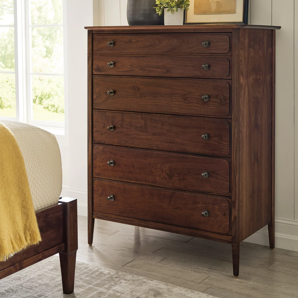 5-Drawer Tall Chest w/Adjustable Levelers