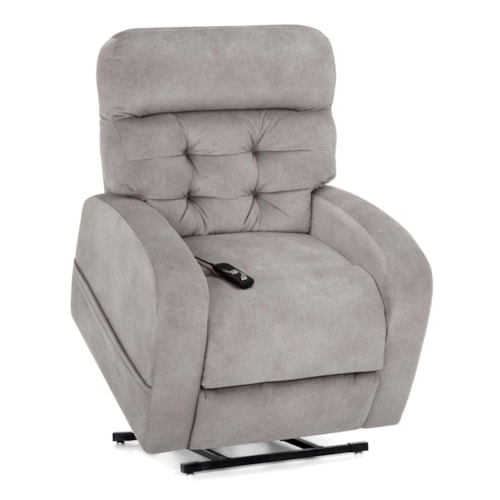 Casual Power Reclining Lift Chair with Remote