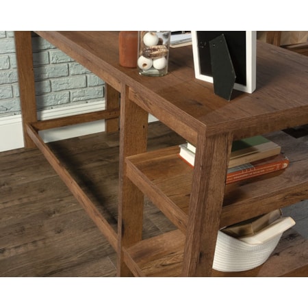 Trestle L-Shaped Desk