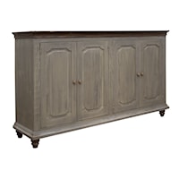 Solid Wood Accent Console/Cabinet