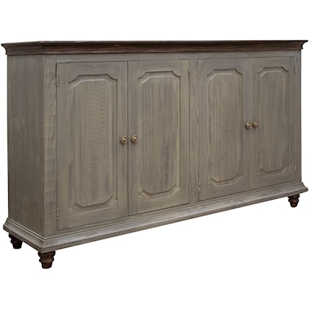 Solid Wood Accent Console/Cabinet