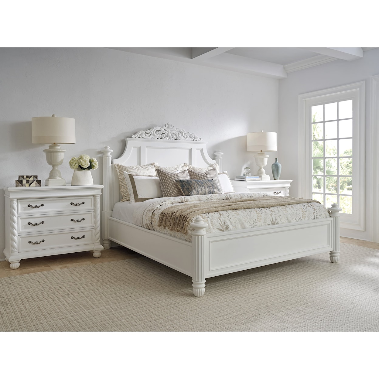 Barclay Butera Villa Blanca King Bedroom Set