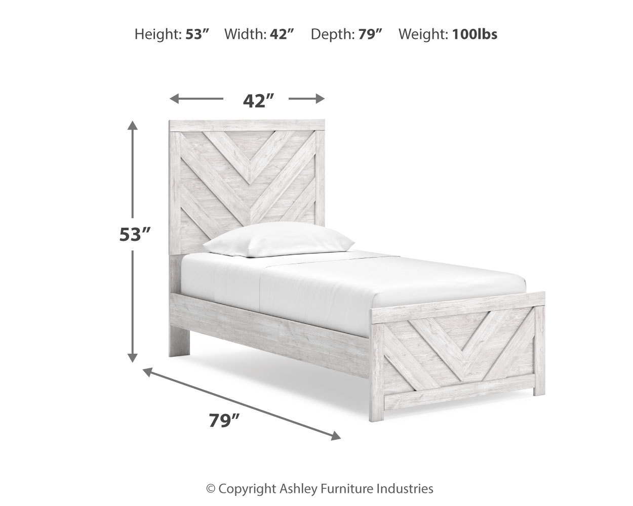 Signature Design by Ashley Cayboni Twin Bedroom Set