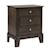 Image Shown - Contempo Brown Finish with Hardware A