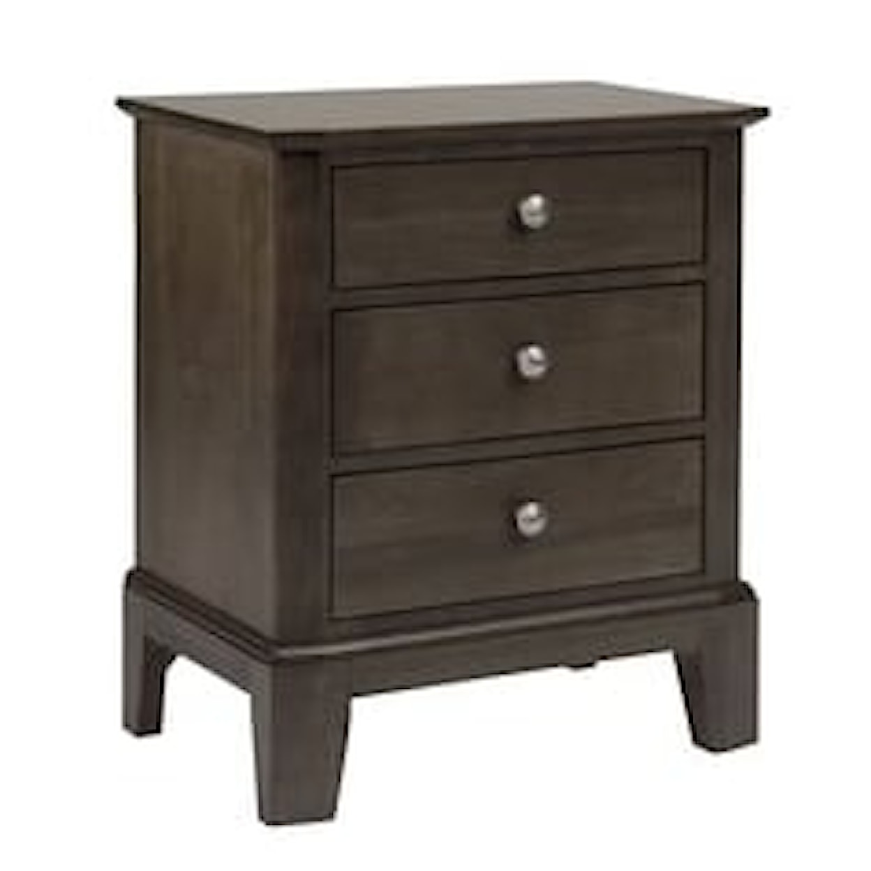 Durham Furniture Urbane 3-Drawer Nightstand