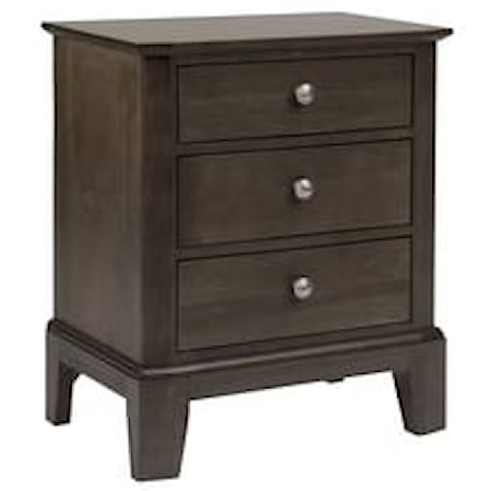 3-Drawer Nightstand