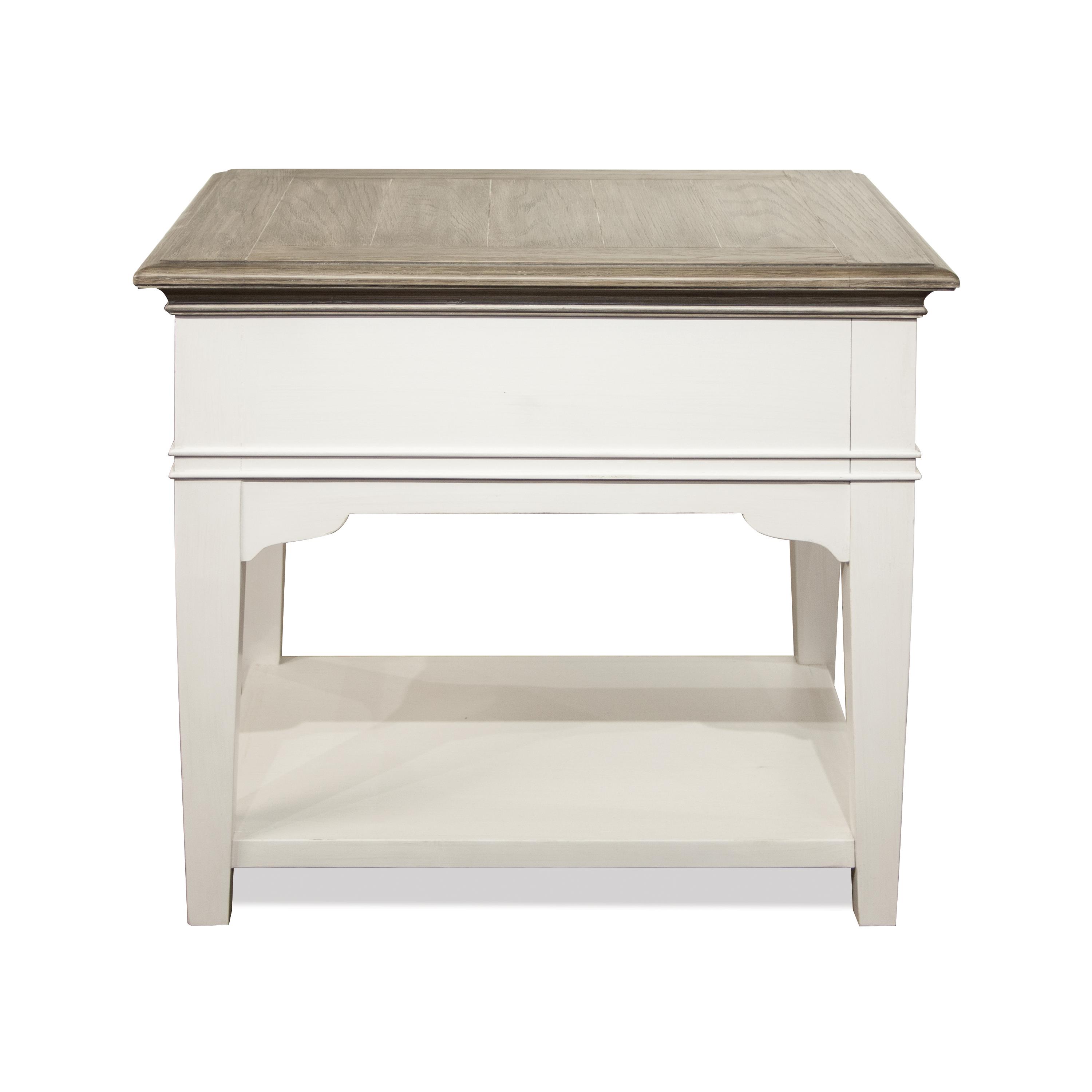 Riverside Furniture Myra Leg Side Table