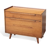 Mid-Century Lateral File Cabinet