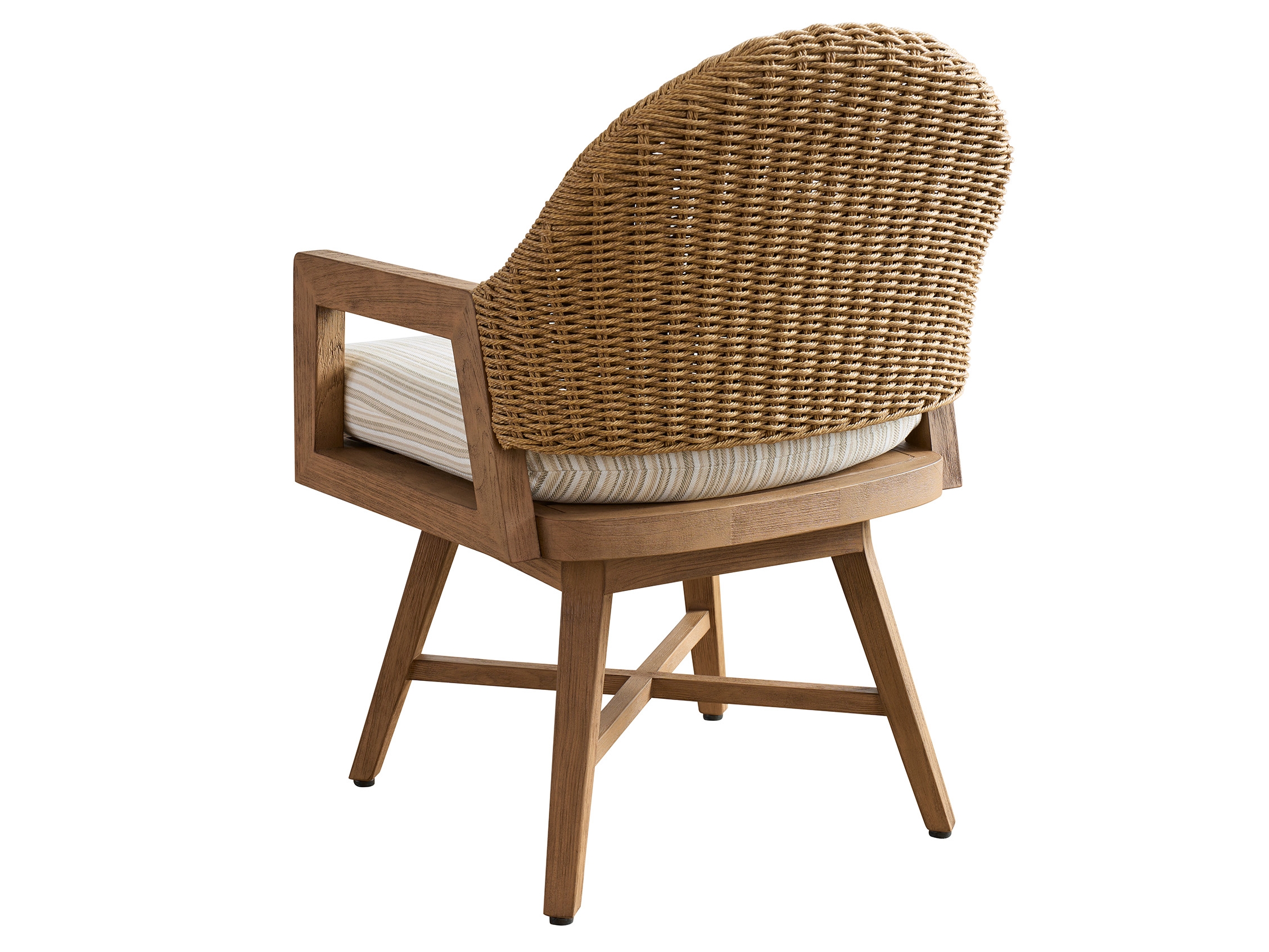 Tommy Bahama Outdoor Living Isle Of Palms Outdoor Swivel Dining Arm Chair