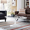 Modway Lippa 48" Oval-Shaped Top Coffee Table