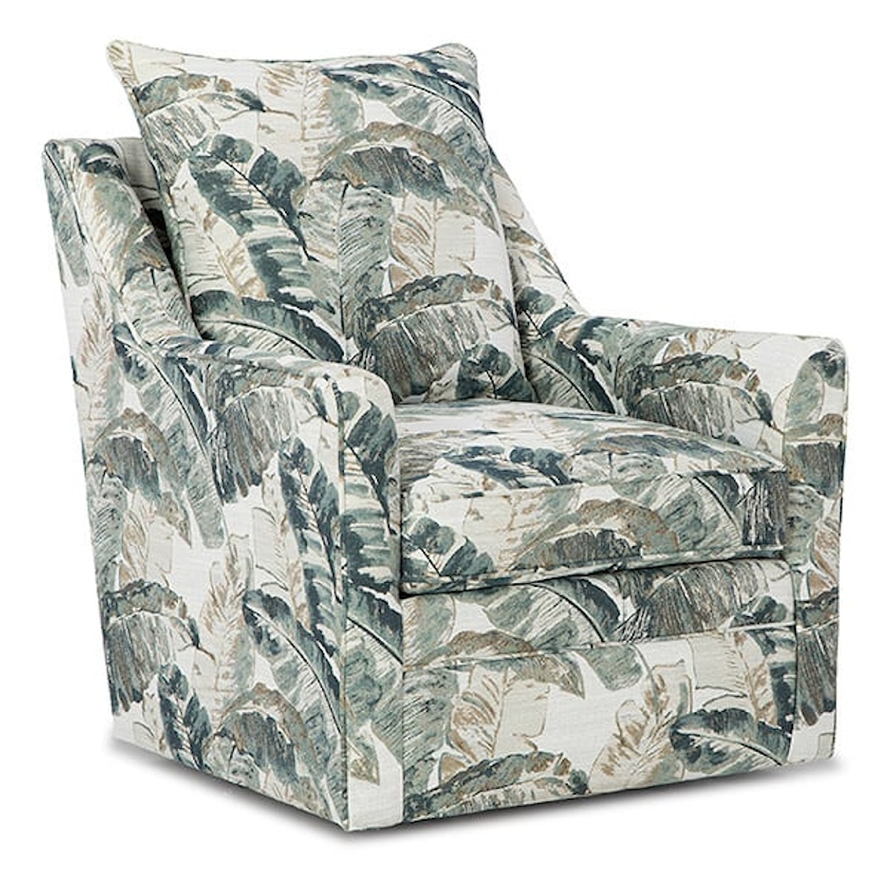 Best Home Furnishings Aubrey Pillow-Back Swivel Chair