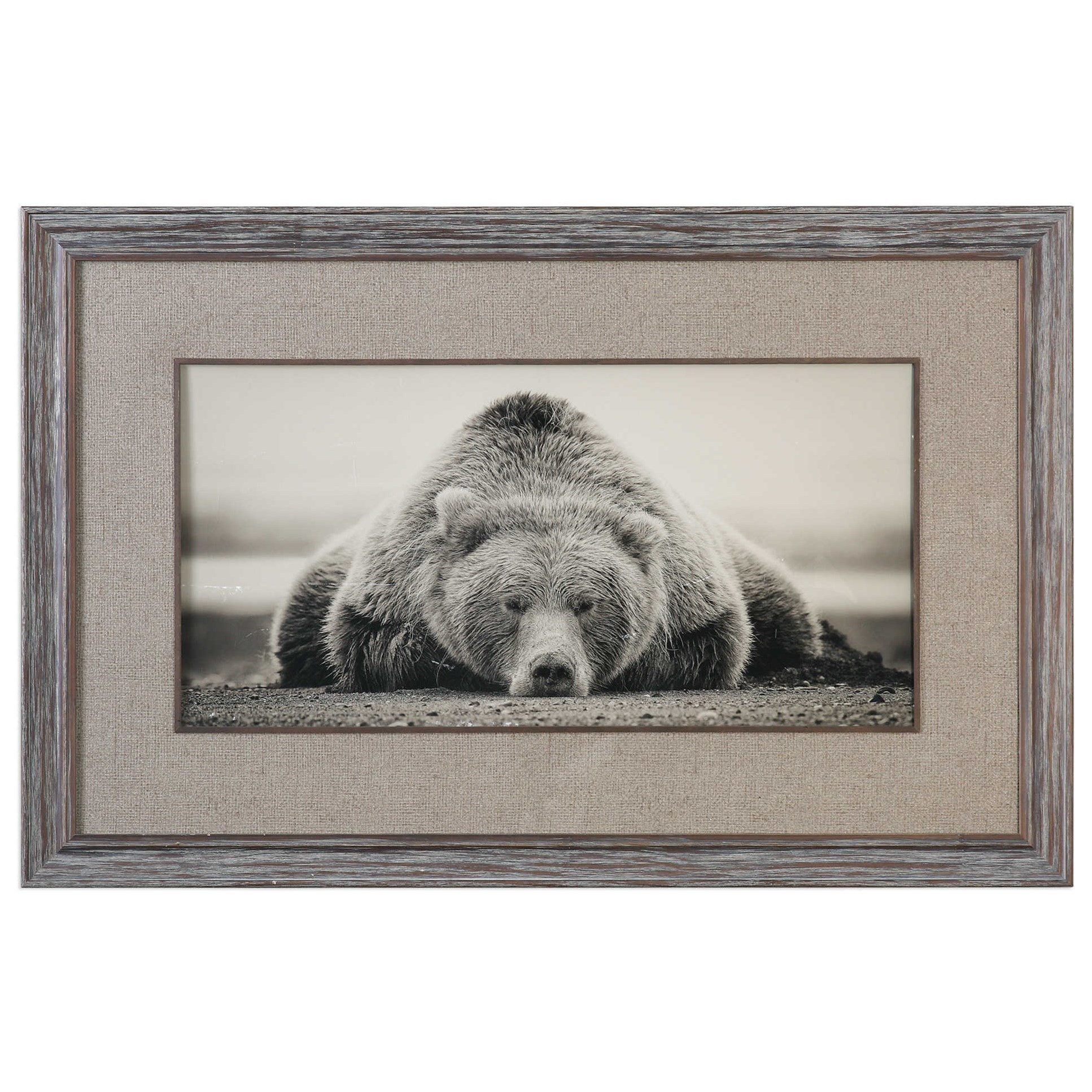 Deep Sleep Bear Print