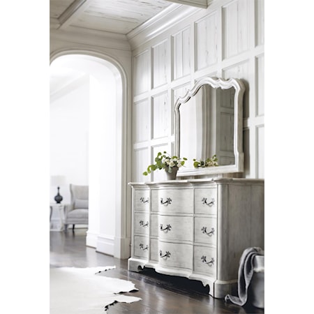 Dresser & Mirror Set