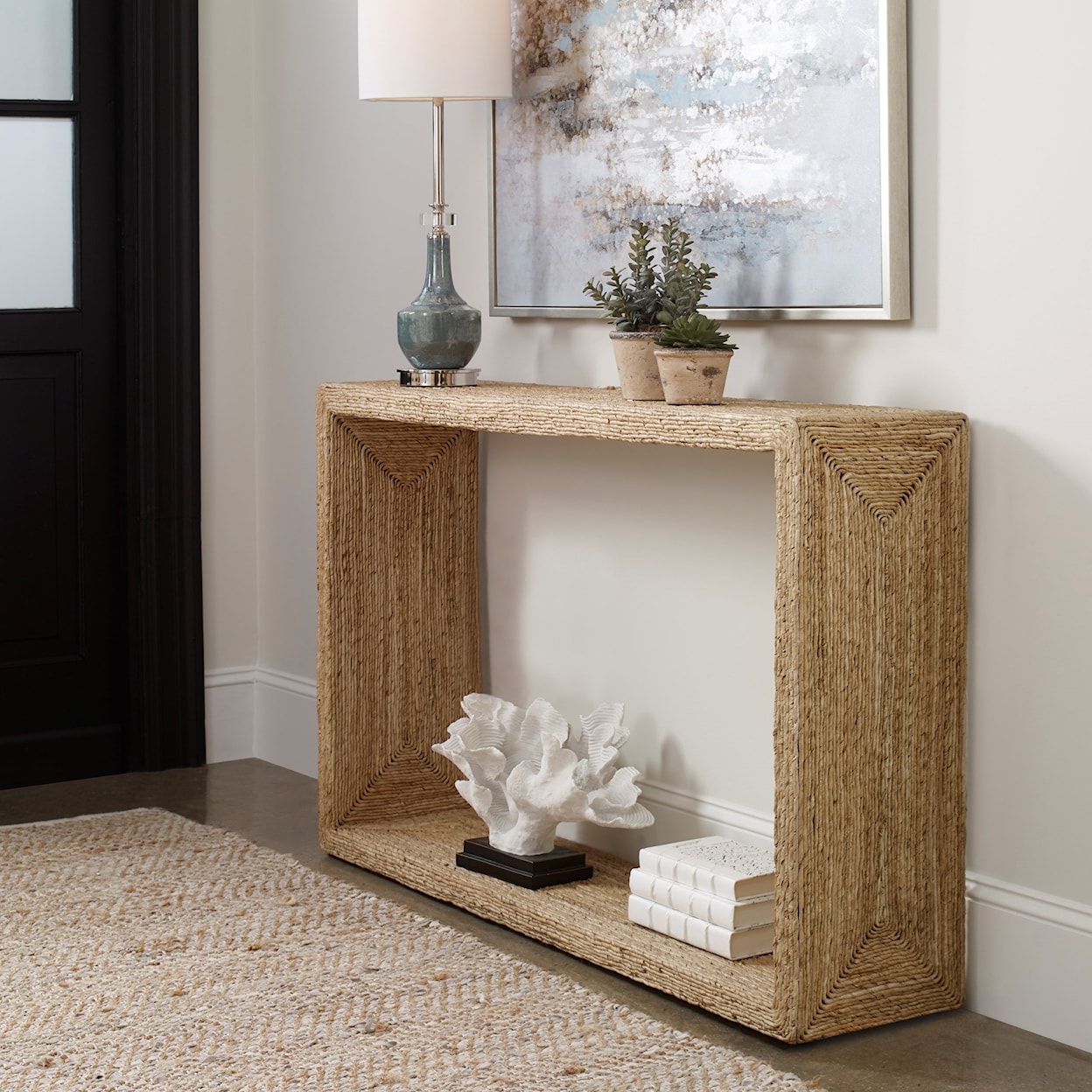 Uttermost Accent Furniture - Occasional Tables Rora Coastal Console Table
