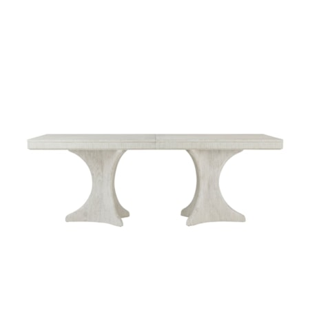 Double Pedestal Dining Table