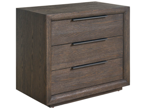 Sable Three Drawer Plinth Nightstand