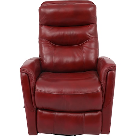 Casual Swivel-Glider Manual Recliner with Articulating Headrest