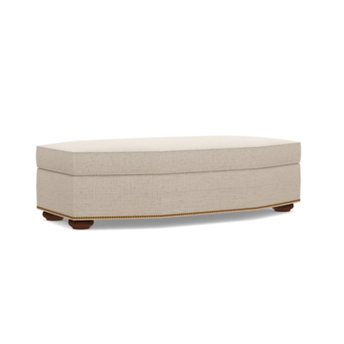 Cornerstone Casual Wedge Ottoman