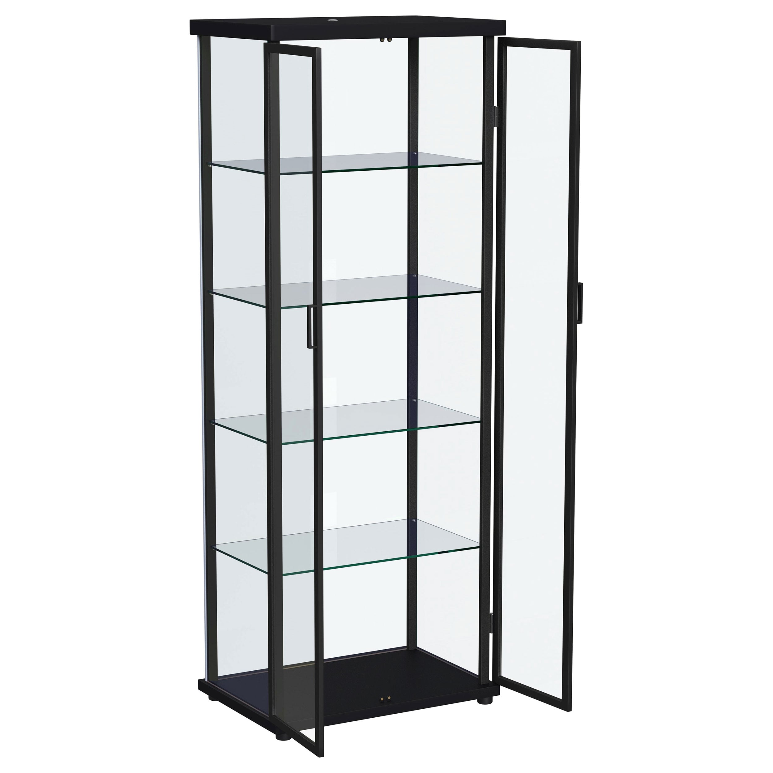 Display Curio Cabinet w/ LED Lighting