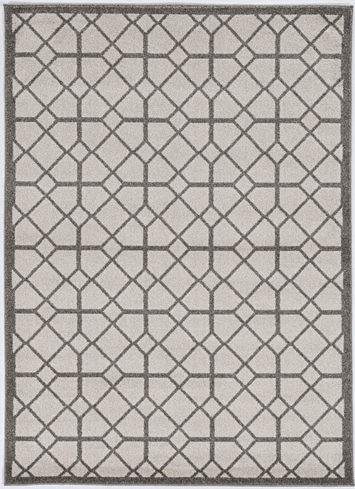 3'3" x 4'11" Ivory Rectangle Rug