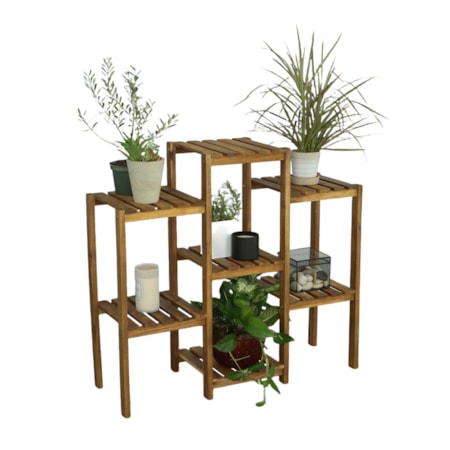 Multi-Tiered Planter Shelf