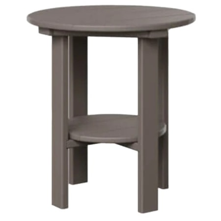 21" Round End Table