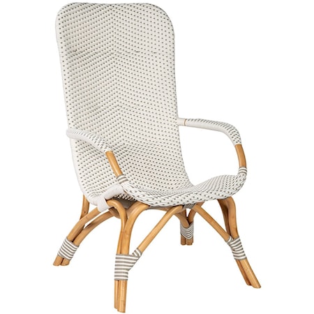 White Reid Lounge Chair