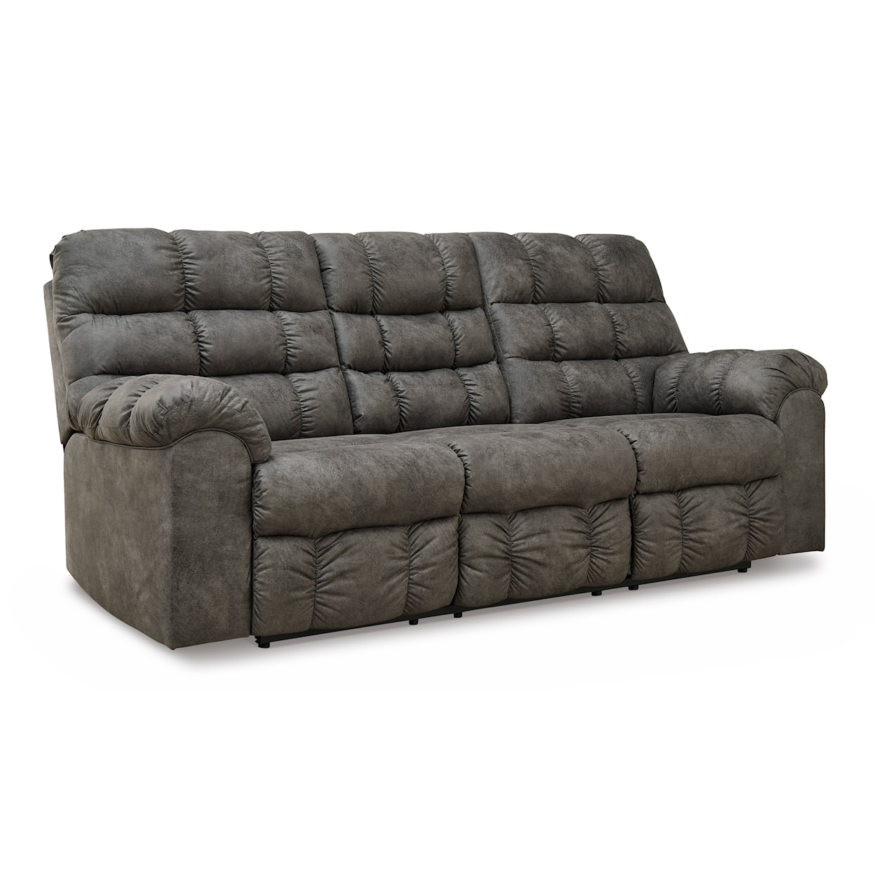 Ashley Furniture Signature Design Derwin Reclining Sofa with Drop Down Table