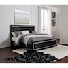 Signature Design by Ashley Kaydell King Upholstered Bed with LED Lighting