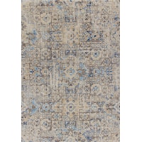 7'10" x 10'7" Ivory Rectangle Rug