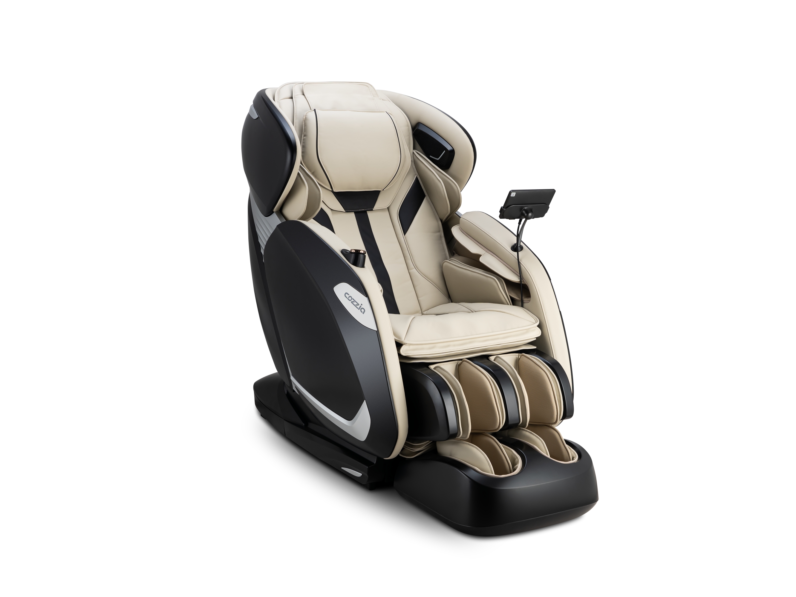 Cozzia Zen Duo CZ-650-IVORY-PKG Massage Chair | HomeWorld