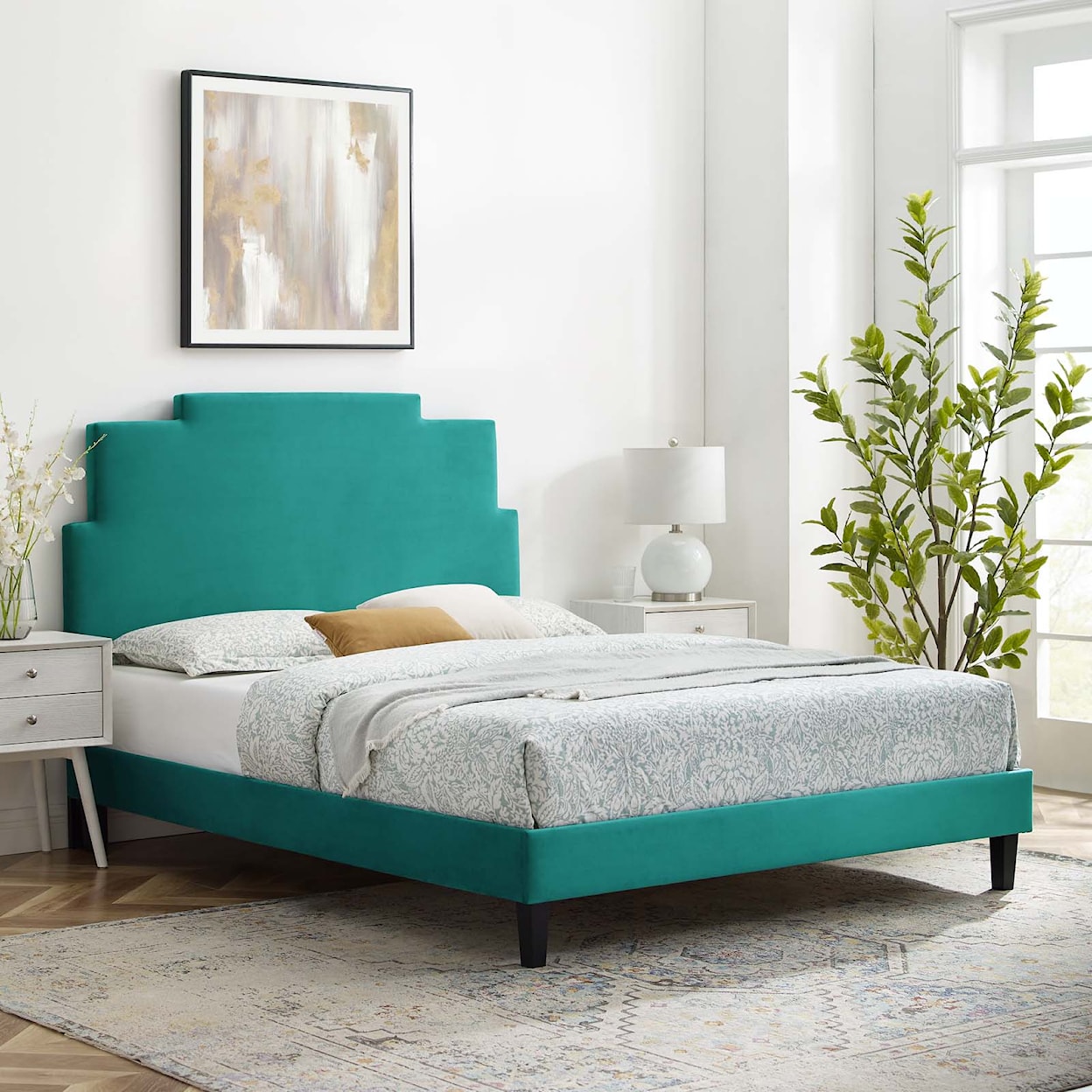 Modway Lindsey Queen Platform Bed