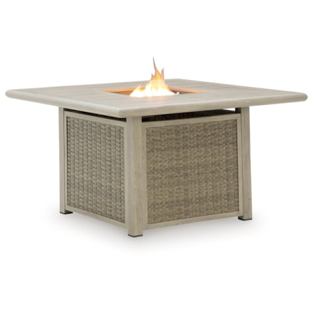 Square Fire Pit Table