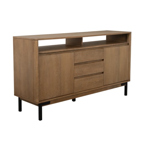 Contemporary Sideboard with Wine Storage