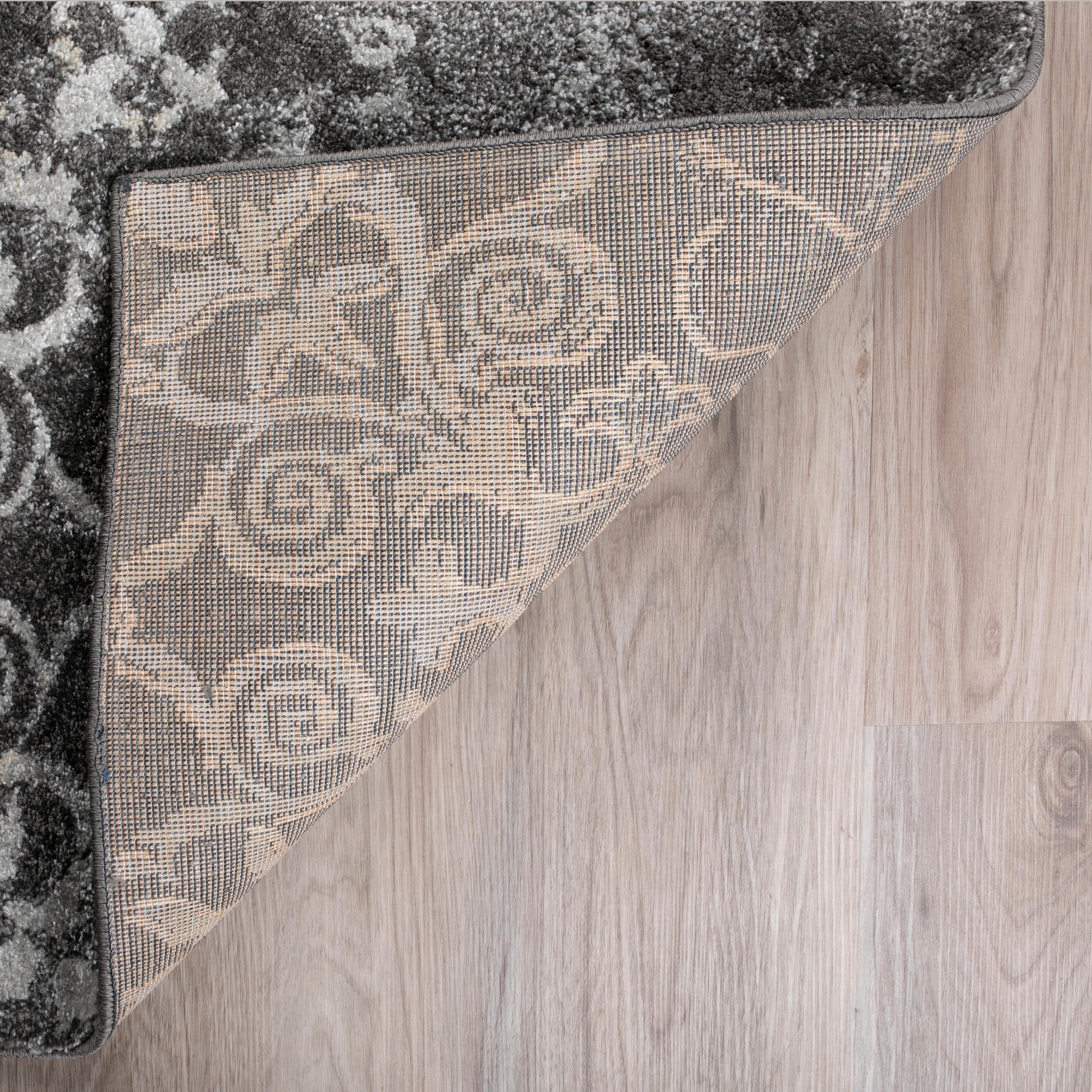 Grey 9'6"X13'2" Area Rug