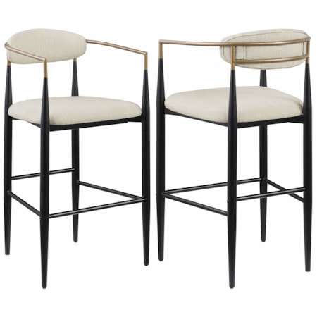 Tina Fabric Bar Chair