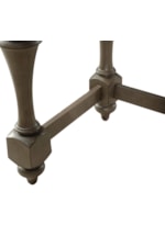 Liberty Furniture Americana Farmhouse Transitional Console Bar Table with USB Charging Port