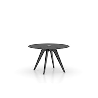 Contemporary Customizable Round Dining Table