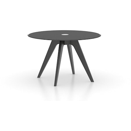 Contemporary Customizable Round Dining Table