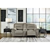 Signature Next-Gen Gaucho Power Reclining Loveseat with Console