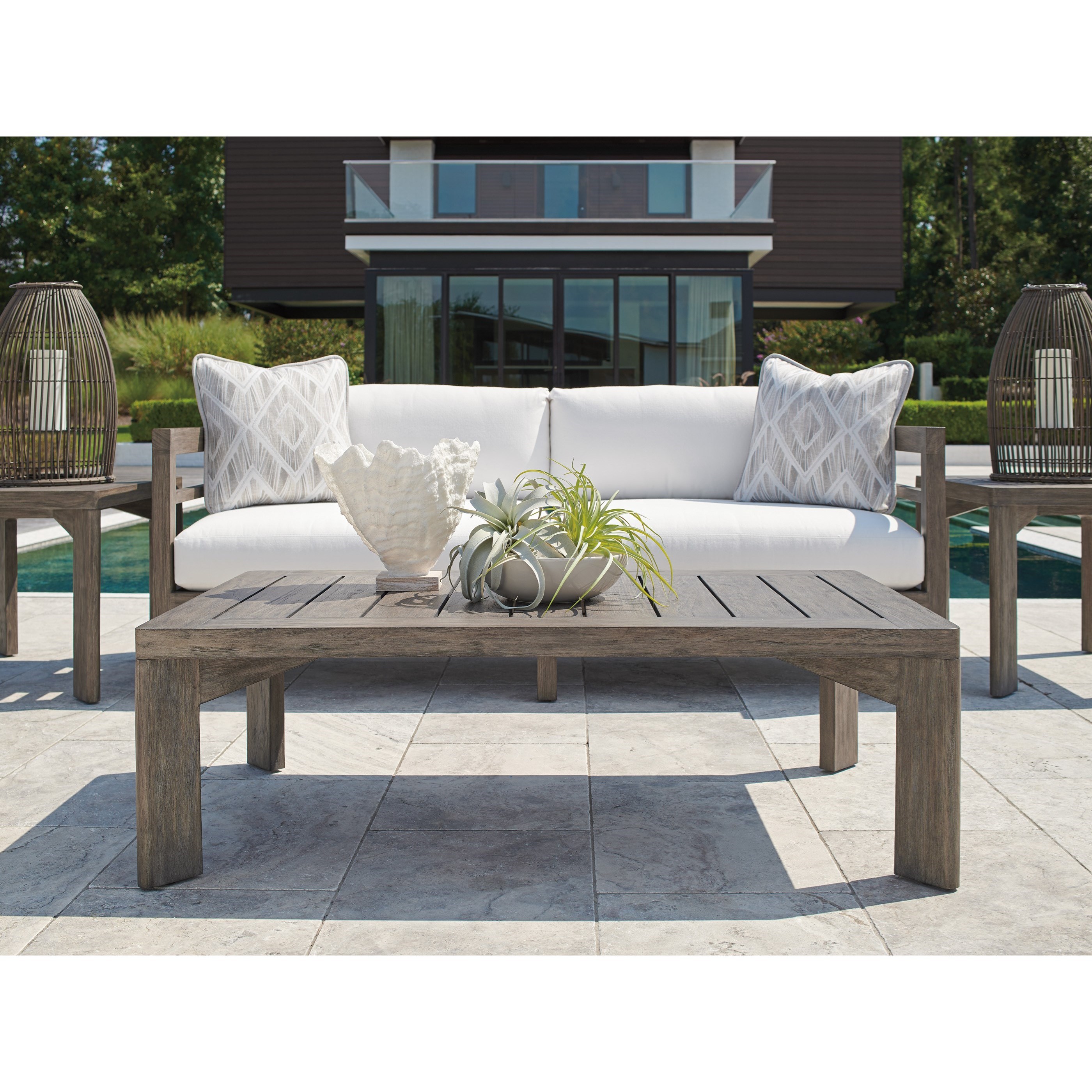 Tommy Bahama Outdoor Living La Jolla Rectangular Cocktail Table