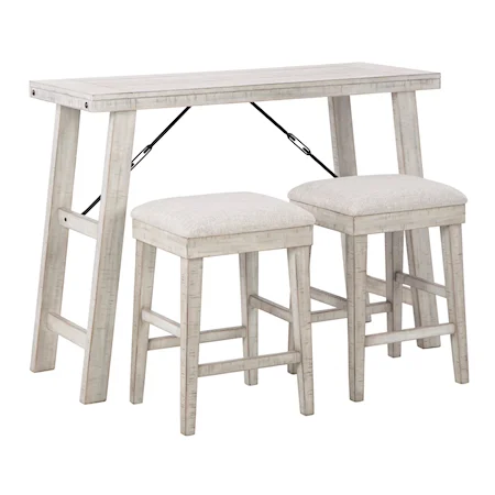 3-Piece Counter Height Dining Set